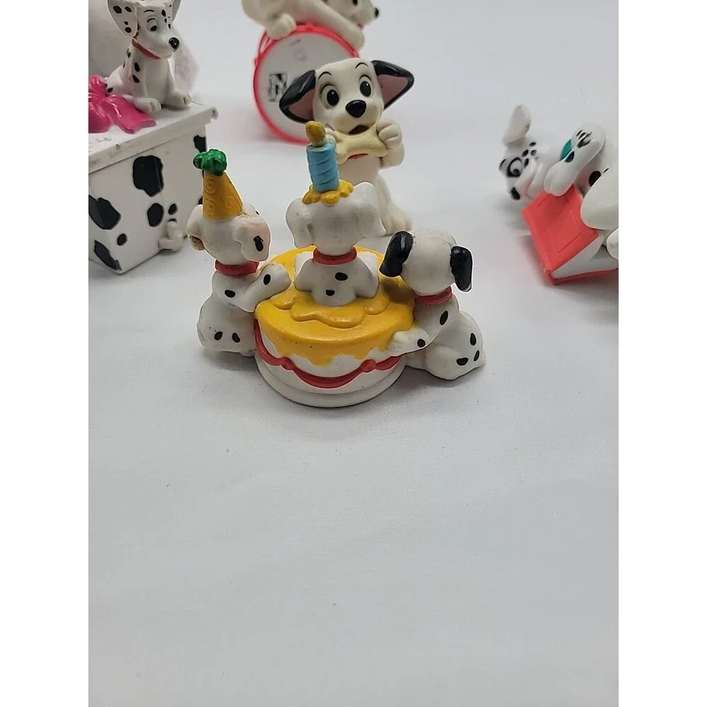 101 Dalmations Toys Lot of 7 Disney Figures RARE Vintage Toys PVC